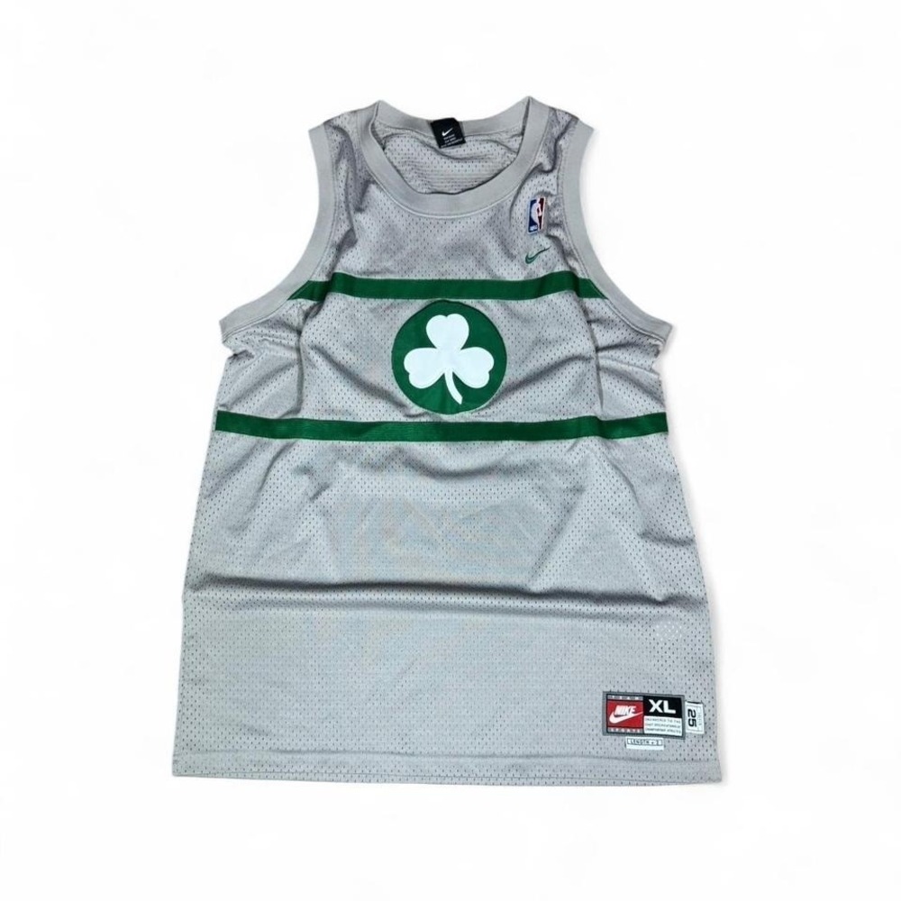 Vintage Nike Paul Pierce Boston Celtics Swingman Jersey Rewind 25' Gray NBA XL